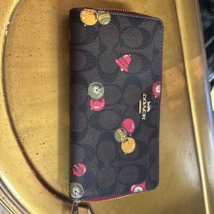 Coach Accordion Christmas Ornament Wallet